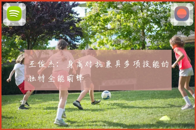 王俊杰：身高对抗兼具多项技能的独特全能前锋
